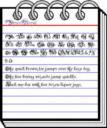 AyresRoyal Regular animated font preview AyresRoyal Regular animated font preview