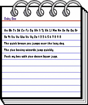 Baby Boo Regular animated font preview Baby Boo Regular animated font preview