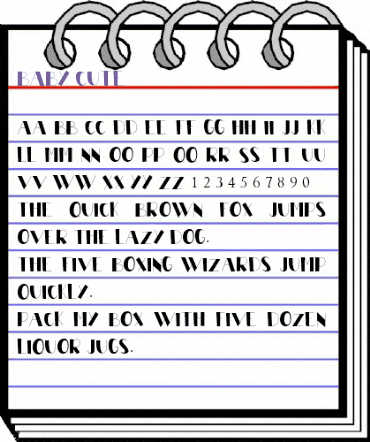 BABY CUTE Regular animated font preview BABY CUTE Regular animated font preview