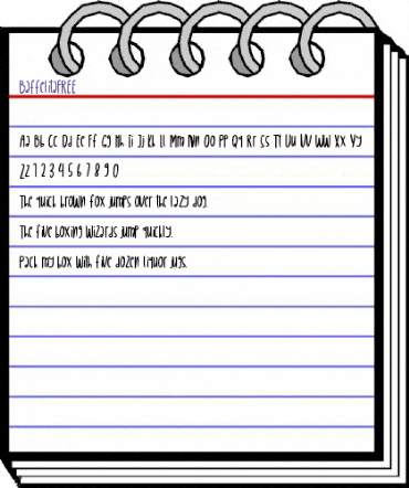 Baffelita FREE Regular animated font preview