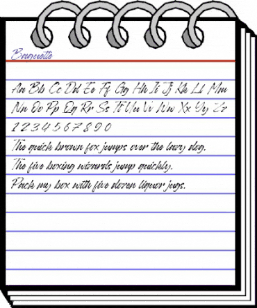 Baguette Regular animated font preview Baguette Regular animated font preview