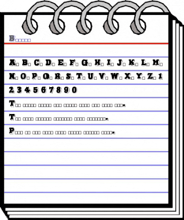 Bakery Regular animated font preview Bakery Regular animated font preview