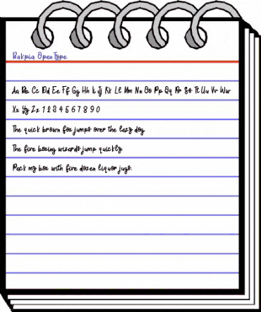 Bakpia Regular animated font preview Bakpia Regular animated font preview