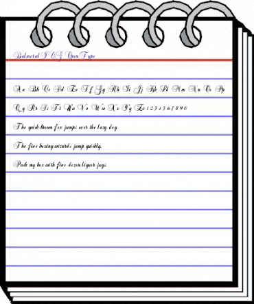BalmoralICG Regular animated font preview BalmoralICG Regular animated font preview