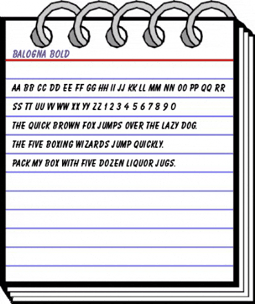 Balogna fed animated font preview Balogna fed animated font preview