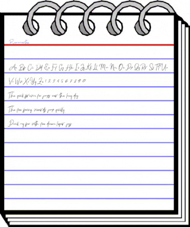 Bammantoe Regular animated font preview Bammantoe Regular animated font preview