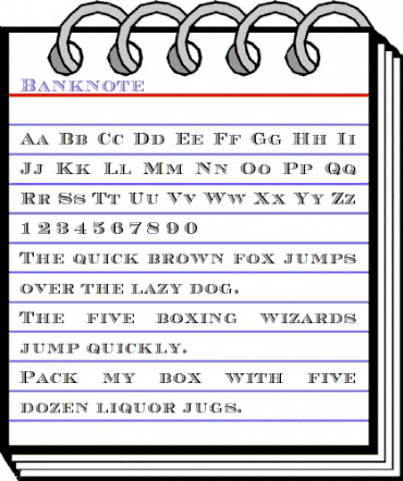 Banknote Regular animated font preview Banknote Regular animated font preview