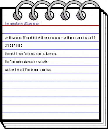 Banten Unfamous 2 Lowcase Alt Regular animated font preview Banten Unfamous 2 Lowcase Alt Regular animated font preview