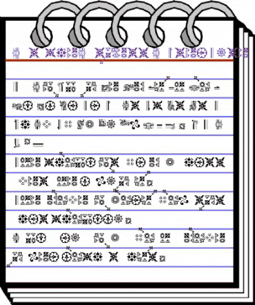 Baroque Borders PT Version B animated font preview