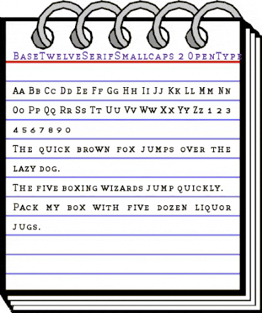 BaseTwelve Medium animated font preview BaseTwelve Medium animated font preview