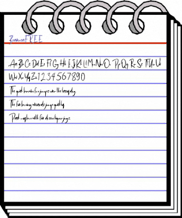 Beaversa FREE Regular animated font preview