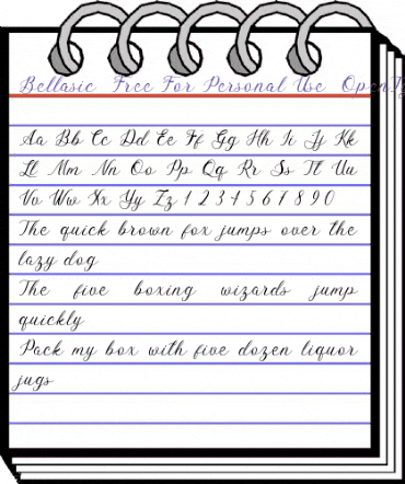 Bellasic Regular animated font preview Bellasic Regular animated font preview