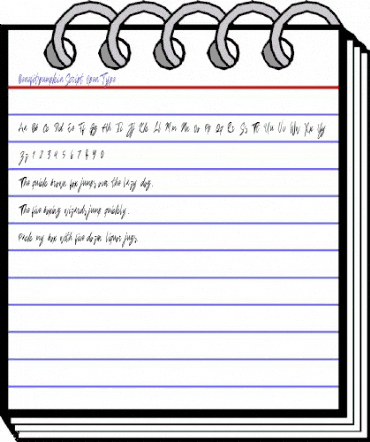 Benefits pumpkin Script Regular animated font preview