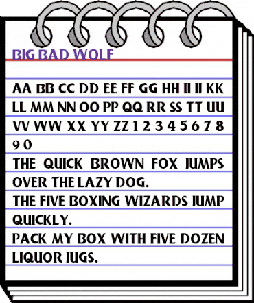 Busch Gardenz Regular animated font preview Busch Gardenz Regular animated font preview