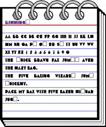 Billings Regular animated font preview Billings Regular animated font preview