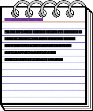 bisturi night club Regular animated font preview