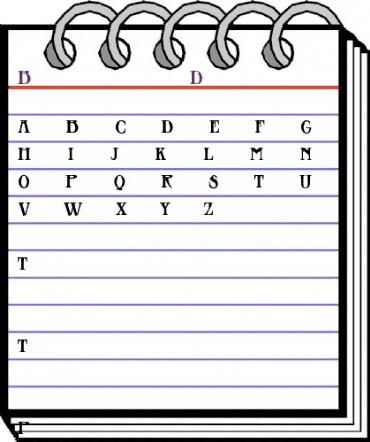 Blackthorn Demo Regular animated font preview