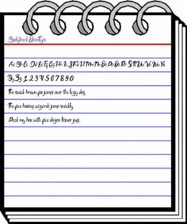 Bodytrack Regular animated font preview