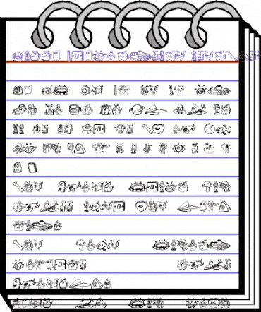 Bokka DrawingsOne animated font preview Bokka DrawingsOne animated font preview