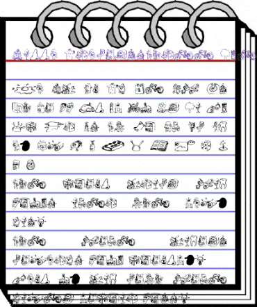 Bokka DrawingsThree animated font preview Bokka DrawingsThree animated font preview