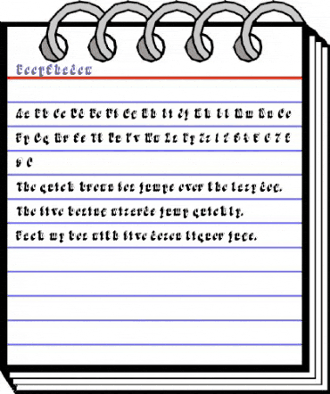 BoopShadow Regular animated font preview