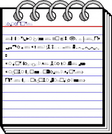 BorderPics Normal animated font preview