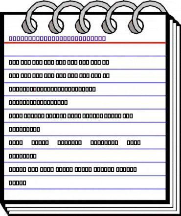 Borders & Ornaments 5 ATT Regular animated font preview