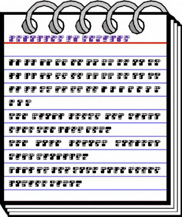 Brailler V3 Regular animated font preview