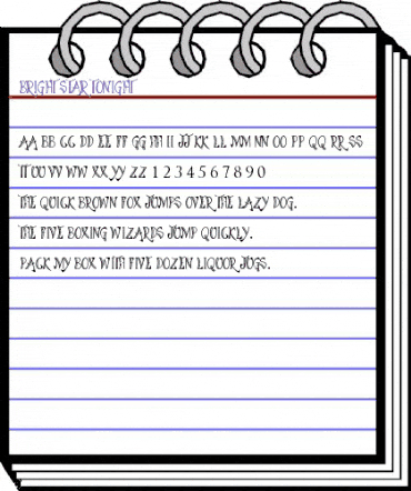 Ladies Night Regular animated font preview Ladies Night Regular animated font preview