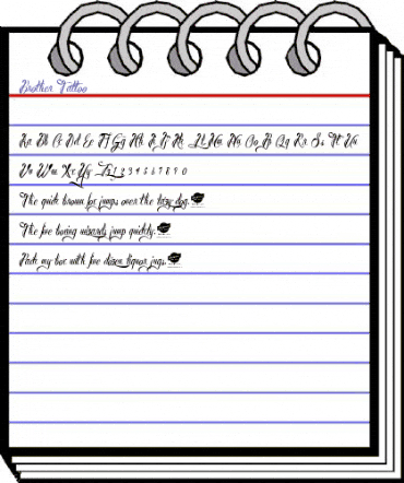 Brother Tattoo Regular animated font preview Brother Tattoo Regular animated font preview