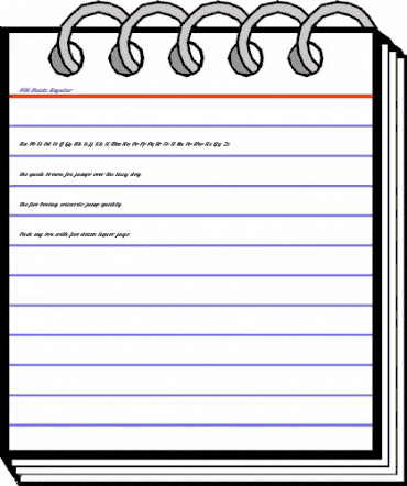 BTX-Fluidz Regular animated font preview