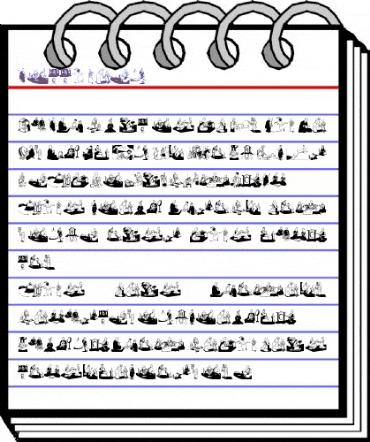 Buddhism Regular animated font preview