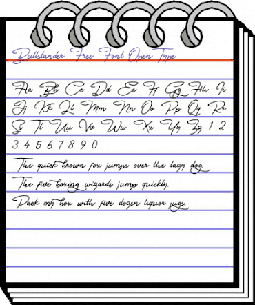 Bull Stander Free Demo Regular animated font preview