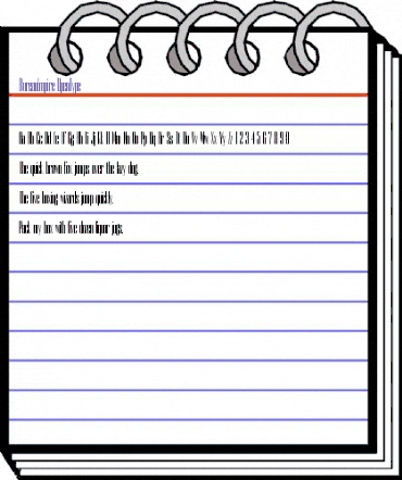 BureauEmpire Regular animated font preview