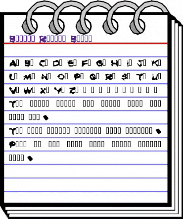 Burned Rubber Black animated font preview