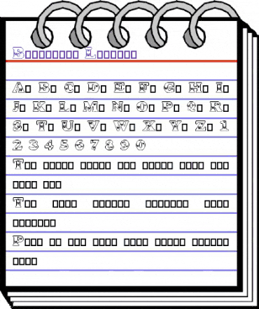 Butterfly Letters Medium animated font preview