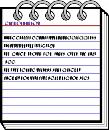 CafeNoirShadow Regular animated font preview CafeNoirShadow Regular animated font preview