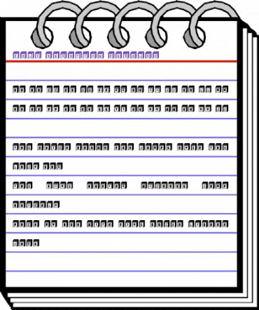 Calf Negative Regular animated font preview Calf Negative Regular animated font preview