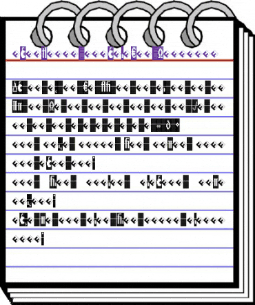 CallFourL-NegativExp Regular animated font preview