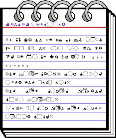 CANDACE Regular animated font preview CANDACE Regular animated font preview