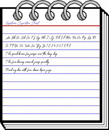 Capetown Signature Slant Regular animated font preview Capetown Signature Slant Regular animated font preview