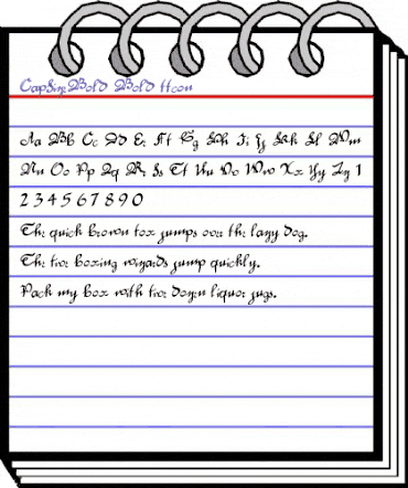 CapSizeBold Bold animated font preview CapSizeBold Bold animated font preview