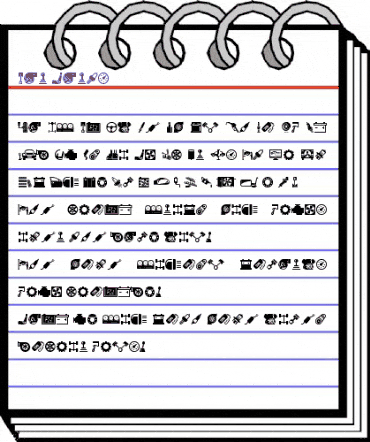 Car Parts Regular animated font preview