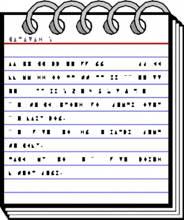 Caravan 1 Regular animated font preview Caravan 1 Regular animated font preview