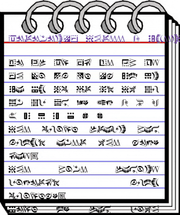 Caravan LH Three animated font preview Caravan LH Three animated font preview