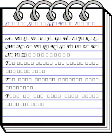 Caslon Swash SSi Bold Italic animated font preview Caslon Swash SSi Bold Italic animated font preview