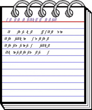 CaslonAlternateBlackSSK Italic animated font preview CaslonAlternateBlackSSK Italic animated font preview