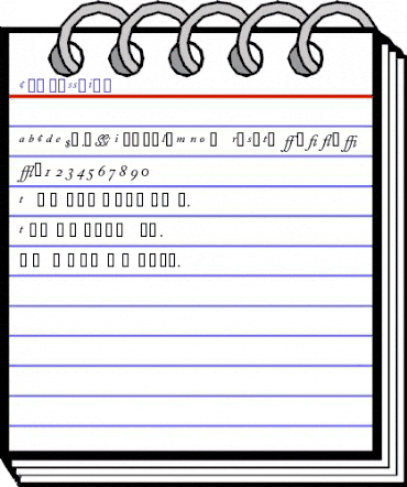 CaslonProSSK Italic animated font preview CaslonProSSK Italic animated font preview