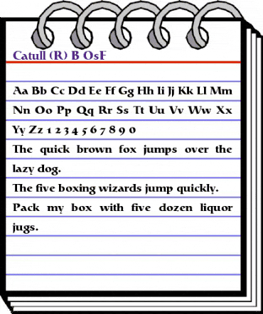Catull Expert BQ Bold animated font preview Catull Expert BQ Bold animated font preview