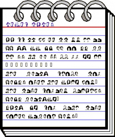 Celeb Faces Regular animated font preview